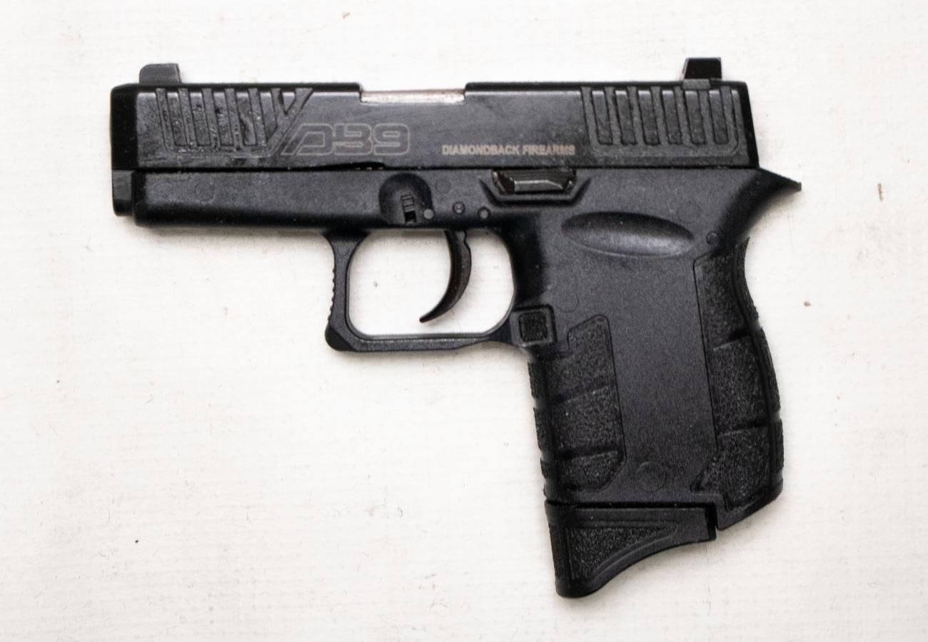 DIAMONDBACK DB9 9mm Police Trade-In Semi-Auto Pistol with Front Slide Serrations